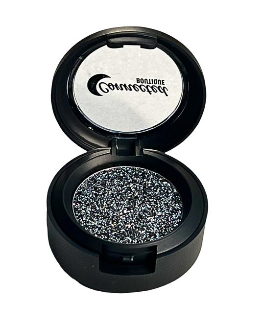 Meteorite Black Glitter Eyeshadow – Edgy Sparkle