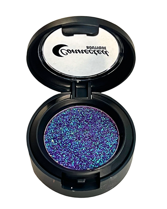 Blue/Purple Duochrome Glitter Single Eyeshadow